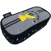 Toybags Pokémon Pikachu pennenetui met rits, volledig gevoerd aan de binnenkant