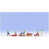 Noch 45819 TT Kinderen figuren Geverfd, Staand, Zittend