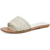 Tamaris dames slippers, synthetisch materiaal, beige, maat 37 EU