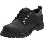 SKECHERS Tom Cats Zwarte Leren Veterschoenen Voor Heren