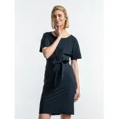 Chaud Devant Dress Fennel Black | Maat: M