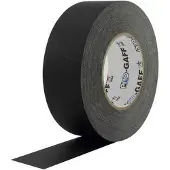Pro Tapes Pro Gaff 24mm x 22,8m Cloth Tape Zwart