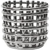 Ferm Living Decoratie Schaal Ceramic Basket Silver