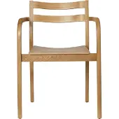 Ferm Living Boda armstoel Natural oak