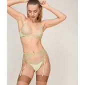 Hunkemoller Jarretels 'Ellen' groen