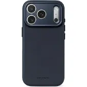 Decoded Leather Backcover MagSafe voor de Apple iPhone 18 Pro Max / 17 Pro Max - Midnight