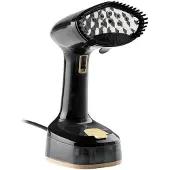 Cleanmaxx Stoomborstel, inklapbaar, 1600W, zwart
