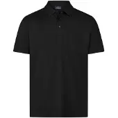 Ragman Regular Fit Polo shirt Korte mouw zwart