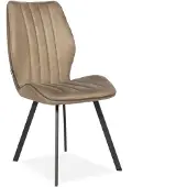 Bommel Wonen Eetkamerstoel Donna - microleder Bull Liver - hoge rugleuning