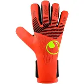 Uhlsport FM Absolutgrip HN Fit Keepershandschoenen Felrood Zwart Felgeel