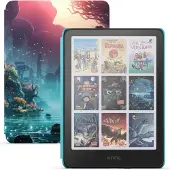 Amazon Kindle Colorsoft Kids (1e generatie)-2025 Fantasierivier Fantasy River, 16 GB, met kleurendisplay en frontverlichting met instelbare kleurtemperatuur