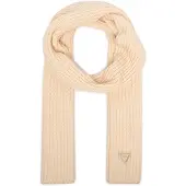 GUESS Dames Gebreide sjaal Noelle II 25x190 beige (OSFA), Casual, Viscose AW5624VIS03