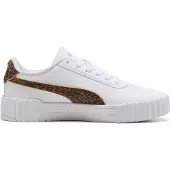 Puma Sneakers laag 'Carina 3.0' bruin / donkerbruin / wit