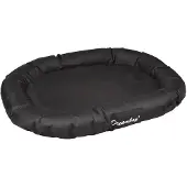 Flamingo Dreambay hondenkussen zwart rond 120 x 90 cm