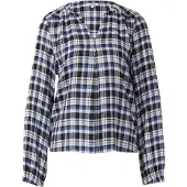 s.Oliver Blouse navy / bordeaux / zwart / wit