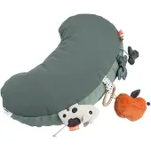 Done by Deer Activity Pillow Tiny Farm Green