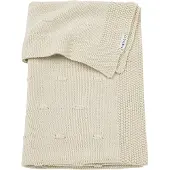 Meyco Baby Knots wiegdeken - soft sand - 75x100cm - 1.0 TOG