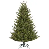 Black Box Clive Kerstboom - Realistische Kunstboom met Volle Uitstraling en 1840 Takken - Kerstversiering voor Binnen - Sfeervol en Realistisch - Makkelijk Opzetten - H185 x Ø130 cm - Groen