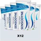 Sensodyne 12x Tandpasta Extra Fresh Gel 75 Ml