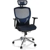 Hjh OFFICE VENUS ONE - High end bureaustoel Blauw