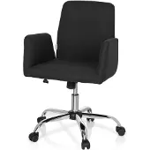 Hjh OFFICE FLOW - Thuisgebruik bureaustoel Zwart