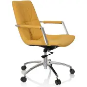 Hjh OFFICE SARANTO II - Thuisgebruik bureaustoel Mosterd
