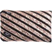 Zipit Metallic, grote pennenhouder/etui, bronskleurig
