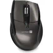 Connect IT Draadloze laser muis (+ 2 gratis AAA-batterijen) (CMO-1300-BR)