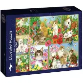 Bluebird Puzzle Cats and Kittens Puzzel 1000 Stukjes