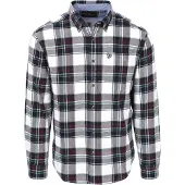 Superdry Overhemd navy / spar / donkerrood / wit
