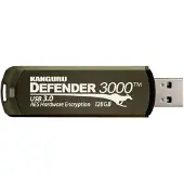 ISTORAGE - Defender 3000 – 32 GB - Hardware Encrypted USB-Stick – USB 3.0 – FIPS 140-2 Level 3 – Zwart