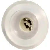 InterBaer MAXI GU10 Serie 1000 1000-501.01 Siliconebehuizing 35 W Transparant