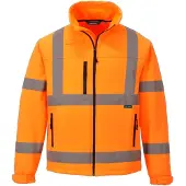 Portwest High-Visibility softshell jas oranje S424 XXL / Oranje