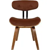 Dutchbone Stoel Blackwood Walnut Brown