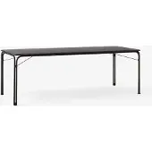 &tradition Thorvald Outdoor SC99 eettafel 220 cm Warm black
