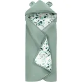 Hauck Babydeken Baby Inslapdeken, Snuggle N Dream bladeren Mint/groen