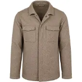 Suitable Overshirt Twill Beige