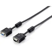 Equip 118804 VGA kabel 10 meter VGA (D-Sub) Zwart