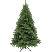 Triumph tree Forrester Kerstboom - Kunstboom met Natuurgetrouw Ontwerp - Kerstversiering voor Binnen - Kunststof Boom met Volle PVC-Naalden - H185 x Ø109 cm - Groen