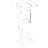 Vevor Podiumstandaard Lectern (109 cm) van acryl