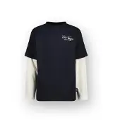 Vingino Jongens Oversized T-shirt Heman Jongen Blauw 104
