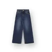 Vingino Meisjes Extra Wide Leg Jeans Cherry Meisje Blauw 92