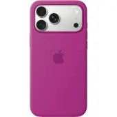 Apple iPhone 18 Pro Max siliconenhoesje MagSafe magenta