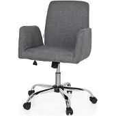 Hjh OFFICE FLOW - Thuisgebruik bureaustoel Grijs
