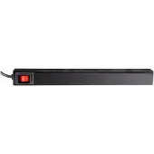 Adam hall 87471-19" stekkerdoos met 8 stopcontacten - meerwegstekkerdoos