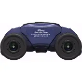 Nikon Zoom-verrekijker Sportstar Zoom 8-24x25, 8x, 2,5 cm, Blau, 305 g 8x 24 x 25 mm Dakkant Blauw BAA870WC