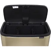 Brabantia Bo touch bin 3x11 liter Metallic Gold