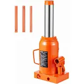 OEM hydraulische autokrik 30 t fleskrik met 285-475 mm hefbereik en 3-delige lange handgreep