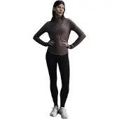 Nike Dames/Dames Swift Hardlooplegging (Zwart/Zilver)