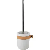 Spirella Wc-borstel Met Houder Lio - Kunststof - Wit